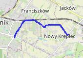 marsz - mapa trasy gps - marsz