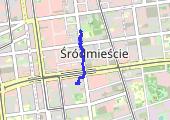 Trasa z dnia 2013-03-25 22:06 - mapa trasy gps - marsz
