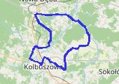 Trasa z dnia 2015-07-30 19:52 - mapa trasy gps - rower szosowy