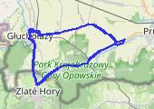 Moszczanka  2015-07-30 19:31 - mapa trasy gps - rower trekkingowy