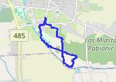 Trasa z dnia 2013-03-27 13:03 - mapa trasy gps - spacer