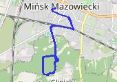 25 stycznia - mapa trasy gps - spacer