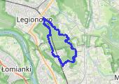 Trasa z dnia 2015-08-01 11:27 - mapa trasy gps - rower górski