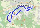 Trasa z dnia 2015-08-01 19:02 - mapa trasy gps - rower trekkingowy