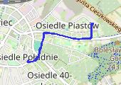 Trasa z dnia 2015-08-01 07:41 - mapa trasy gps - rower trekkingowy