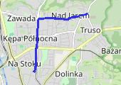 Trasa z dnia 2015-08-02 16:23 - mapa trasy gps - rower górski