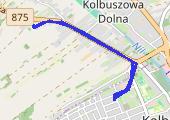 Trasa z dnia 2015-08-02 10:14 - mapa trasy gps - rower górski