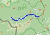 Markowe Szczawiny - przełęcz Krowiarki - mapa trasy gps - spacer