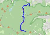 Bielsko Biała - Szyndzielnia - Klimczok - mapa trasy gps - spacer