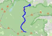 Klimczok - Szyndzielnia - Bielsko Biała - mapa trasy gps - spacer