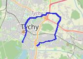 Trasa z dnia 2015-08-03 14:02 - mapa trasy gps - rower trekkingowy