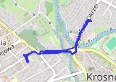 Trasa z dnia 2013-03-28 17:27 - mapa trasy gps - spacer