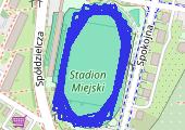 Trasa z dnia 2015-08-03 20:16 - mapa trasy gps - bieganie