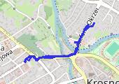 Trasa z dnia 2013-03-28 19:33 - mapa trasy gps - spacer