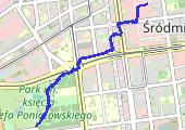 Trasa z dnia 2012-01-30 14:18 - mapa trasy gps - marsz