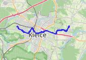 Trasa z dnia 2015-08-04 10:40 - mapa trasy gps - rower miejski