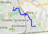 Trasa z dnia 2015-08-03 14:50 - mapa trasy gps - rower górski