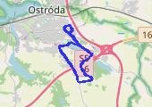 Trasa z dnia 2015-08-05 21:27 - mapa trasy gps - bieganie