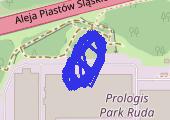 Trasa z dnia 2015-08-06 08:34 - mapa trasy gps - bieganie