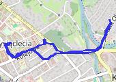 Trasa z dnia 2013-03-29 19:19 - mapa trasy gps - spacer