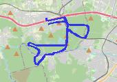 Trasa z dnia 2015-08-07 08:44 - mapa trasy gps - rower górski
