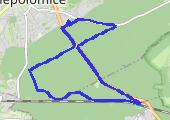 Trasa z dnia 2015-08-09 20:30 - mapa trasy gps - bieganie