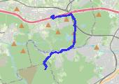Trasa z dnia 2015-08-09 09:21 - mapa trasy gps - rower górski