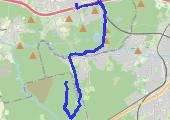 Trasa z dnia 2015-08-09 07:41 - mapa trasy gps - rower górski