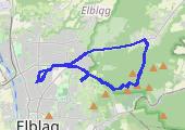 Trasa z dnia 2015-08-10 17:47 - mapa trasy gps - rower górski