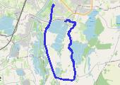 Trasa z dnia 2015-08-10 17:19 - mapa trasy gps - rower górski