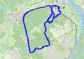 Trasa z dnia 2015-08-11 14:24 - mapa trasy gps - rower górski