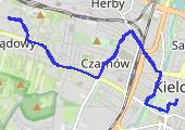 Trasa z dnia 2015-08-06 16:47 - mapa trasy gps - rower miejski