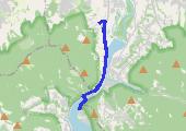 projekt Galapagos - mapa trasy gps - rower trekkingowy