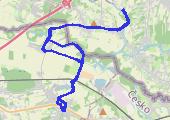 wycieczka.. - mapa trasy gps - rower górski