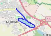 Trasa z dnia 2015-08-10 21:18 - mapa trasy gps - bieganie