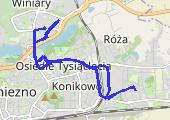 Trasa z dnia 2015-08-13 16:58 - mapa trasy gps - rower górski