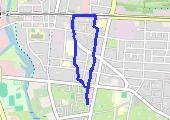 Trasa z dnia 2013-04-02 11:36 - mapa trasy gps - spacer