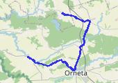 Trasa z dnia 2015-08-14 13:29 - mapa trasy gps - rower górski