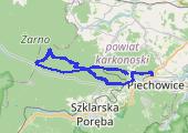 Trasa z dnia 2015-08-14 13:02 - mapa trasy gps - rower górski