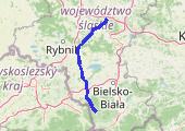 Trasa z dnia 2013-04-02 15:54 - mapa trasy gps - samochód
