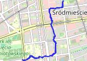 Trasa z dnia 2012-02-08 21:18 - mapa trasy gps - marsz