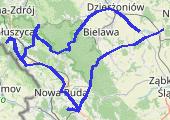 Trasa z dnia 2015-08-15 16:04 - mapa trasy gps - motocykl