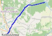 Trasa z dnia 2015-08-15 11:15 - mapa trasy gps - rower górski