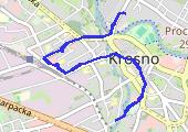 Trasa z dnia 2013-04-02 13:12 - mapa trasy gps - spacer