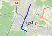 Trasa z dnia 2015-08-14 21:06 - mapa trasy gps - rower trekkingowy