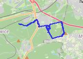 Trasa z dnia 2015-08-14 17:27 - mapa trasy gps - rower trekkingowy