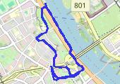 Spacer 22 - mapa trasy gps - spacer