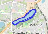 Trasa z dnia 2015-08-18 08:51 - mapa trasy gps - bieganie