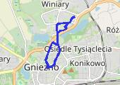 Trasa z dnia 2015-08-18 11:19 - mapa trasy gps - rower górski