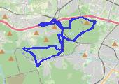 Trasa z dnia 2015-08-18 09:24 - mapa trasy gps - rower górski